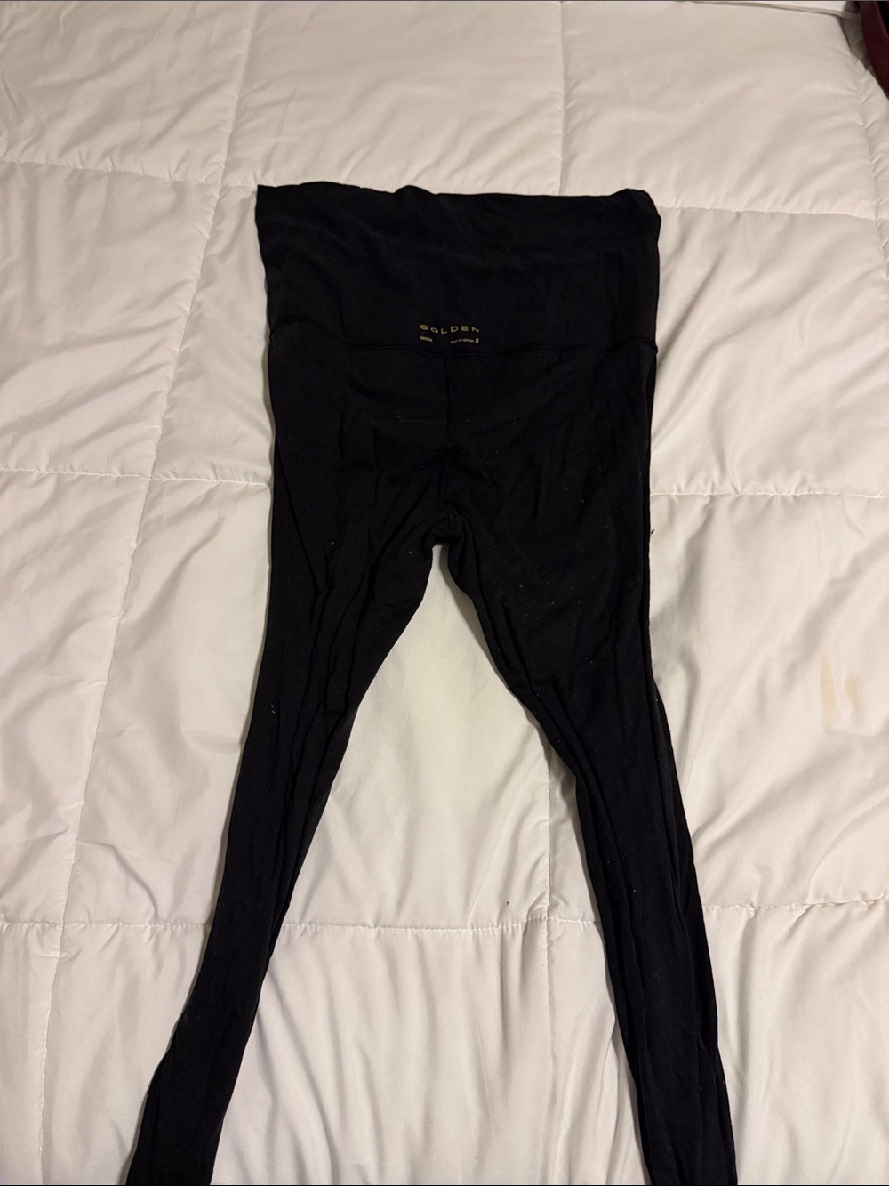Aritzia Black Kids Leggings with High Waist